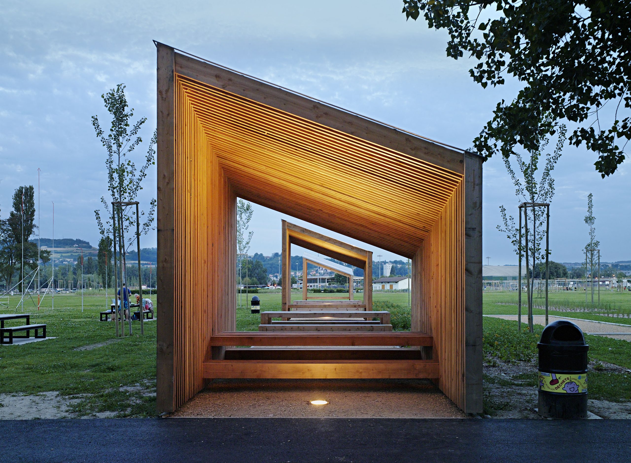 Localarchitecture structures pour le parc d'Yverdon